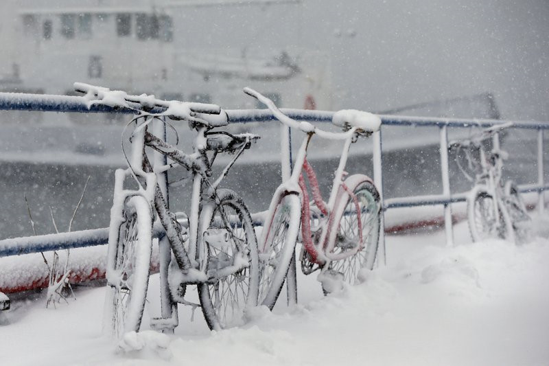 Đông Bắc nước Mỹ lại tê cóng trong tuyết rơi dày hơn 60 cm